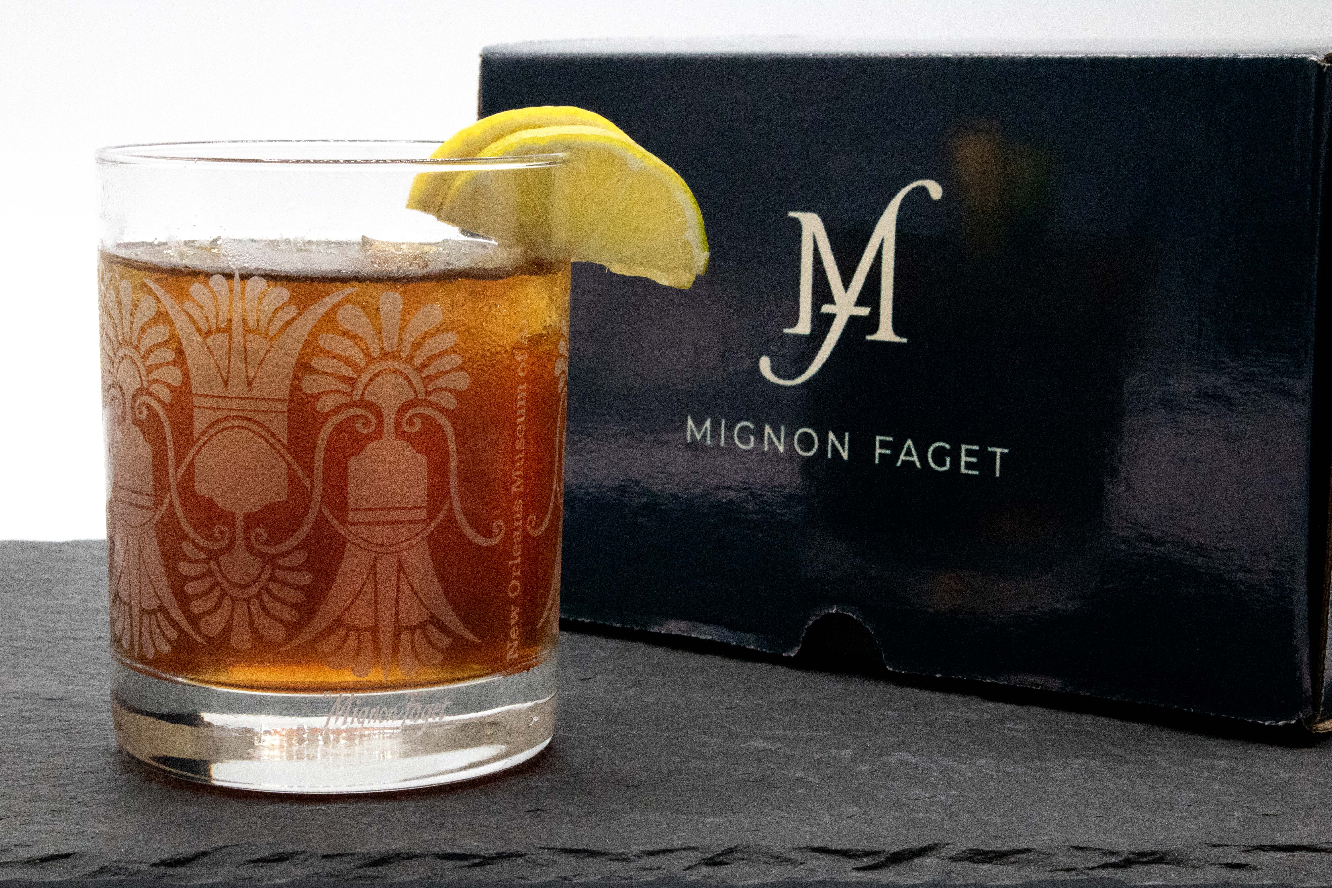 NOMA x Mignon Faget Old Fashioned Glasses – New Orleans Museum of