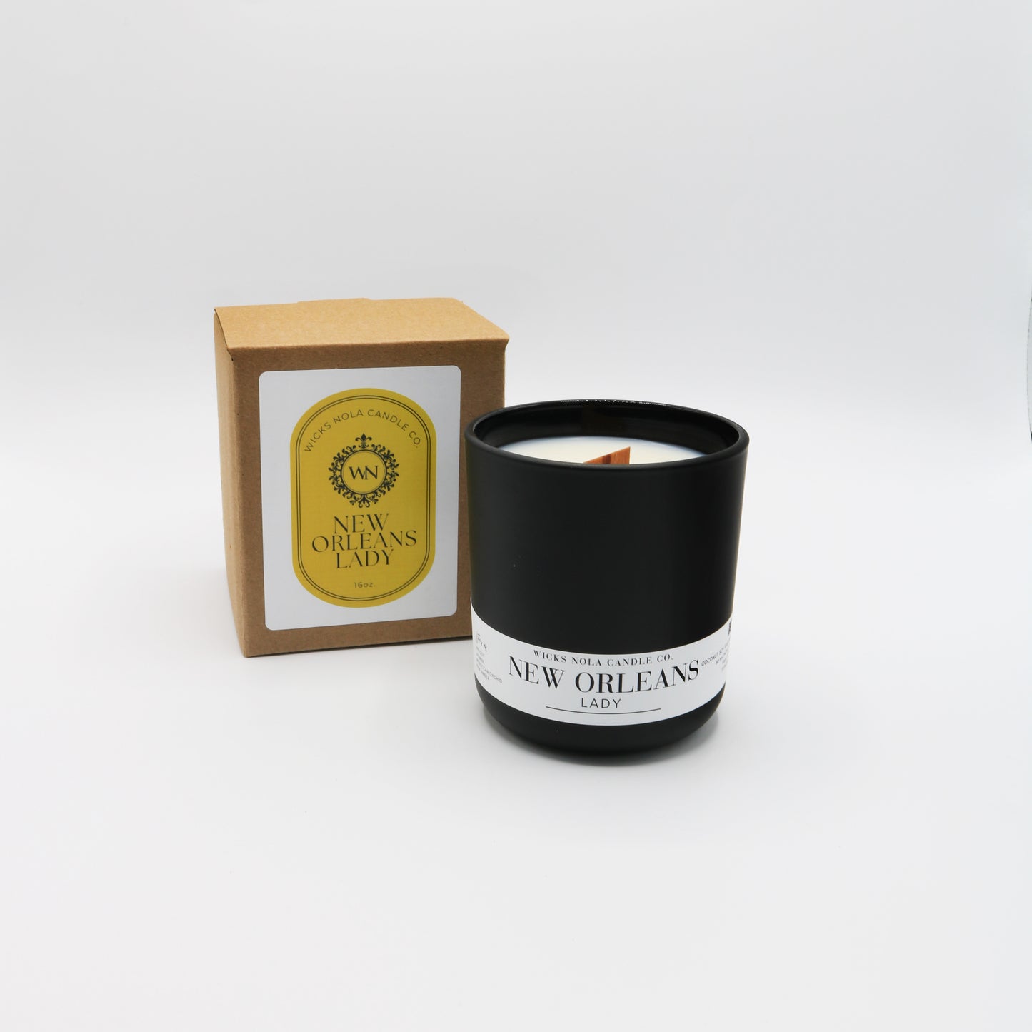 New Orleans Lady Candle