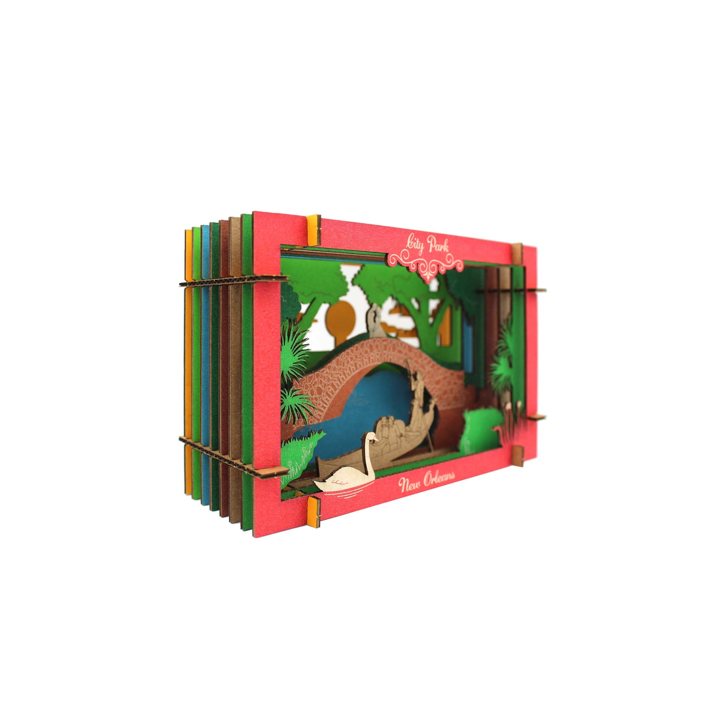 City Park New Orleans Diorama