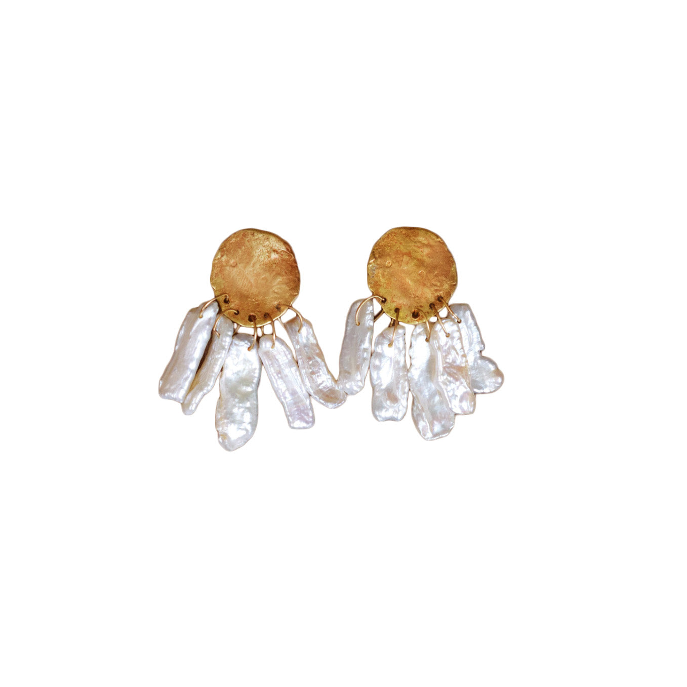 Gardenia Earrings – New Orleans Museum of Art Shop