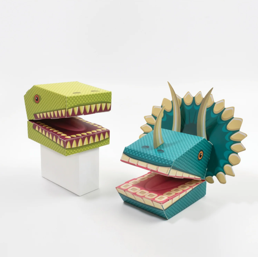 Make Your Own Dinosaur Puppets