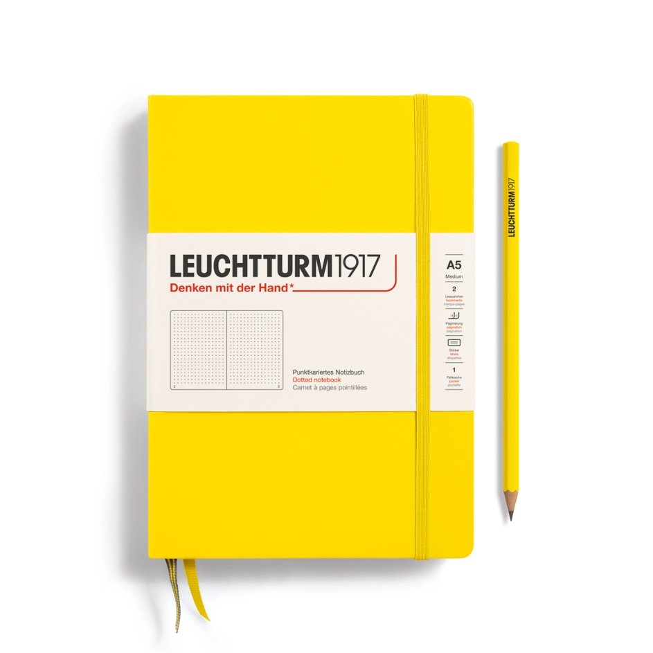 A5 Hardcover Dotted Notebook