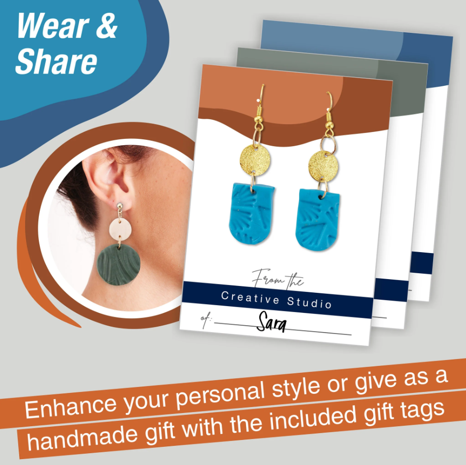 Texture Clay Earring Kit