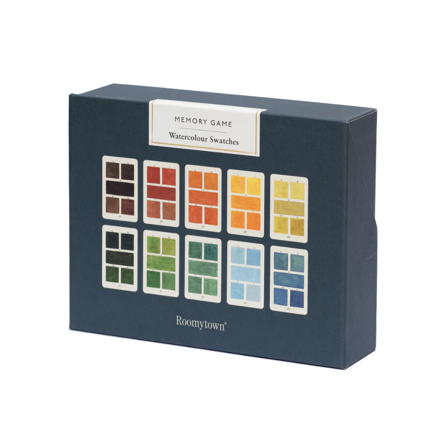 Watercolor Swatches Memory Game – New Orleans Museum of Art Shop