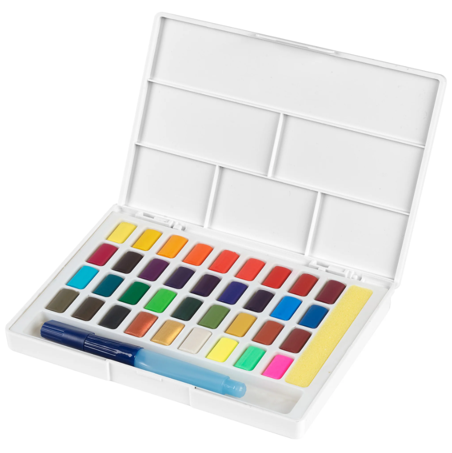 Watercolor Pan 36 Colors
