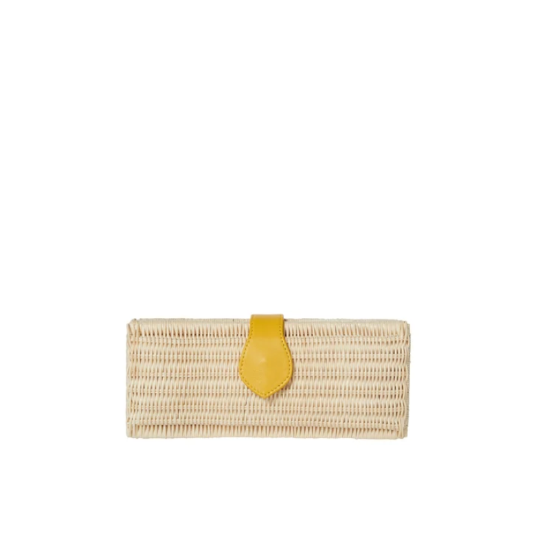 Melanie Rattan Clutch