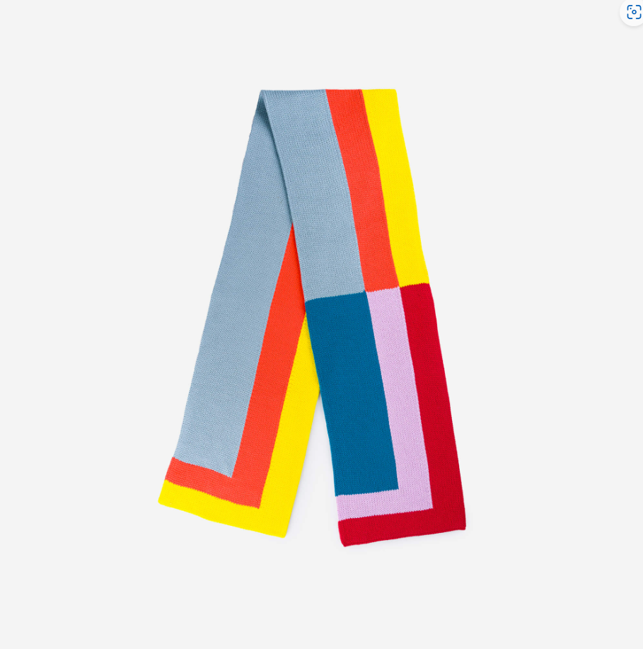 Corner Colorblock Scarf