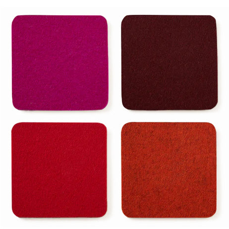 Square Felt Coaster Set