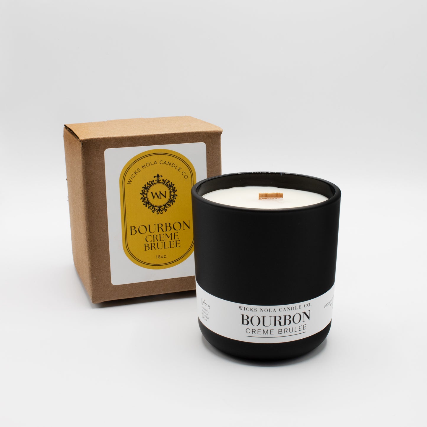 Bourbon Creme Brulee Candle