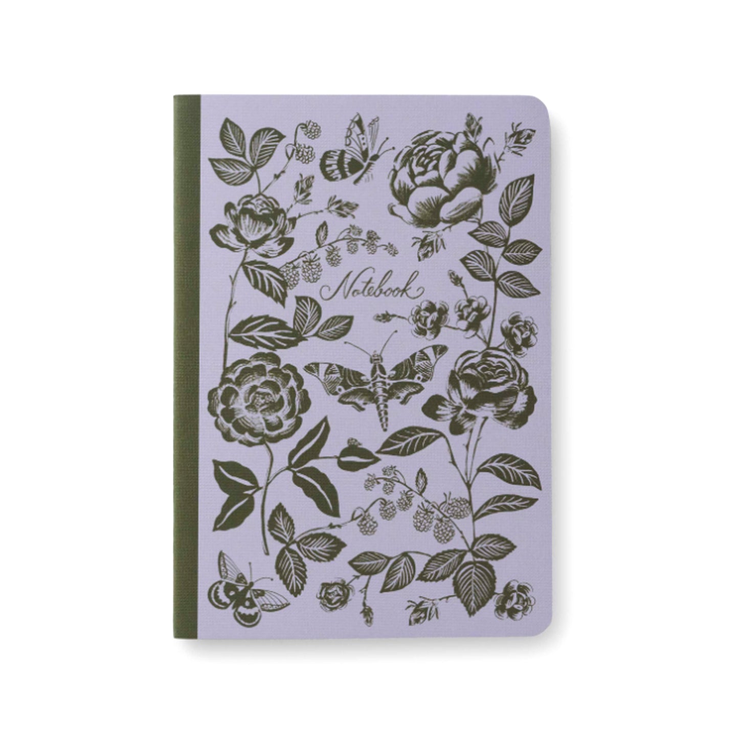 English Rose Stitched Notebook Set