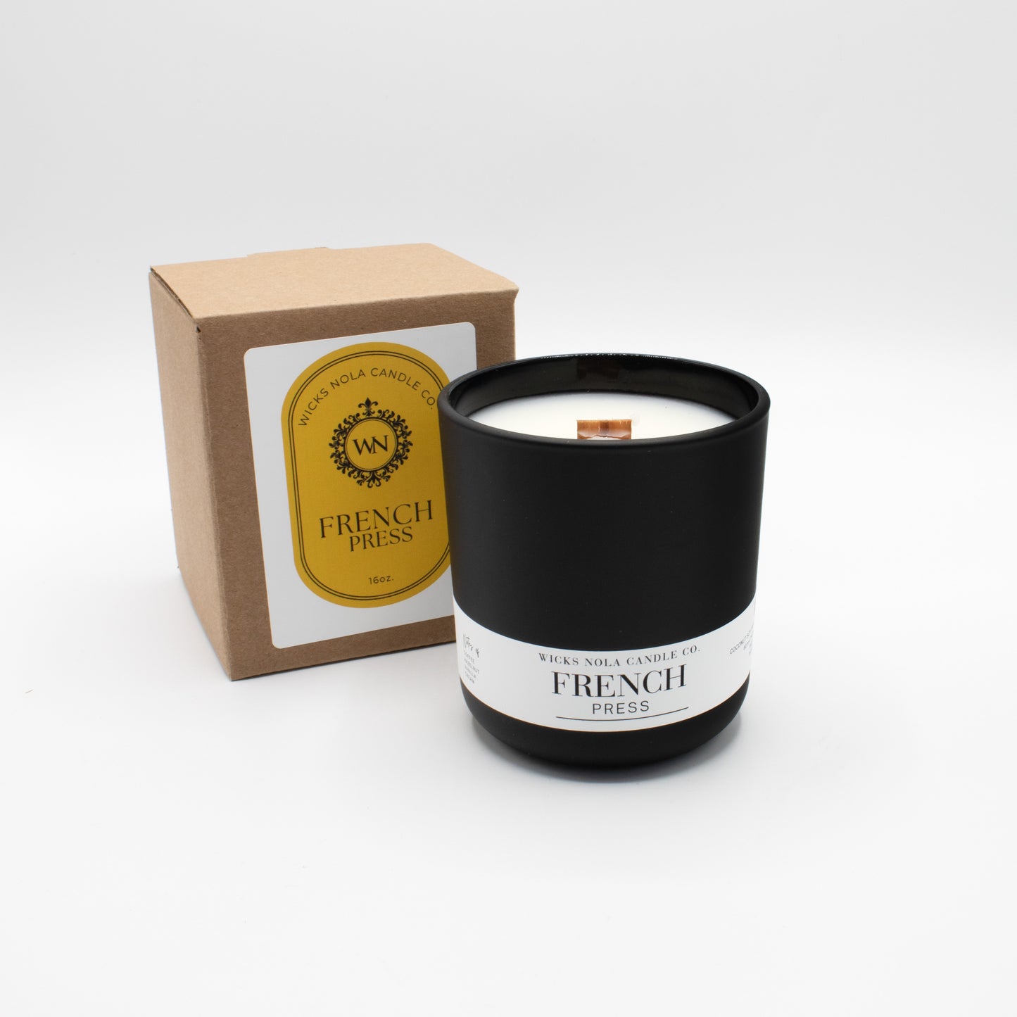 French Press Candle