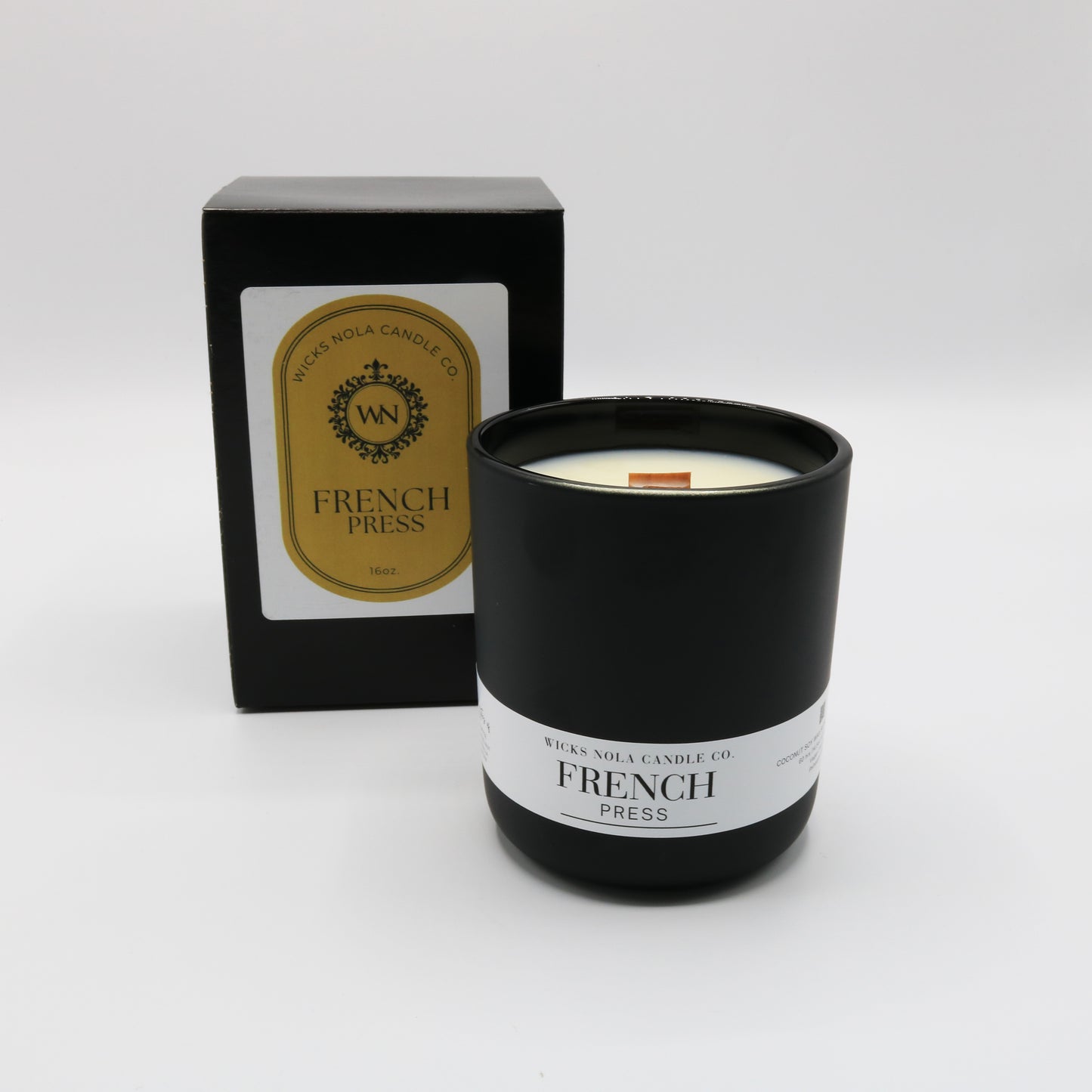 French Press Candle