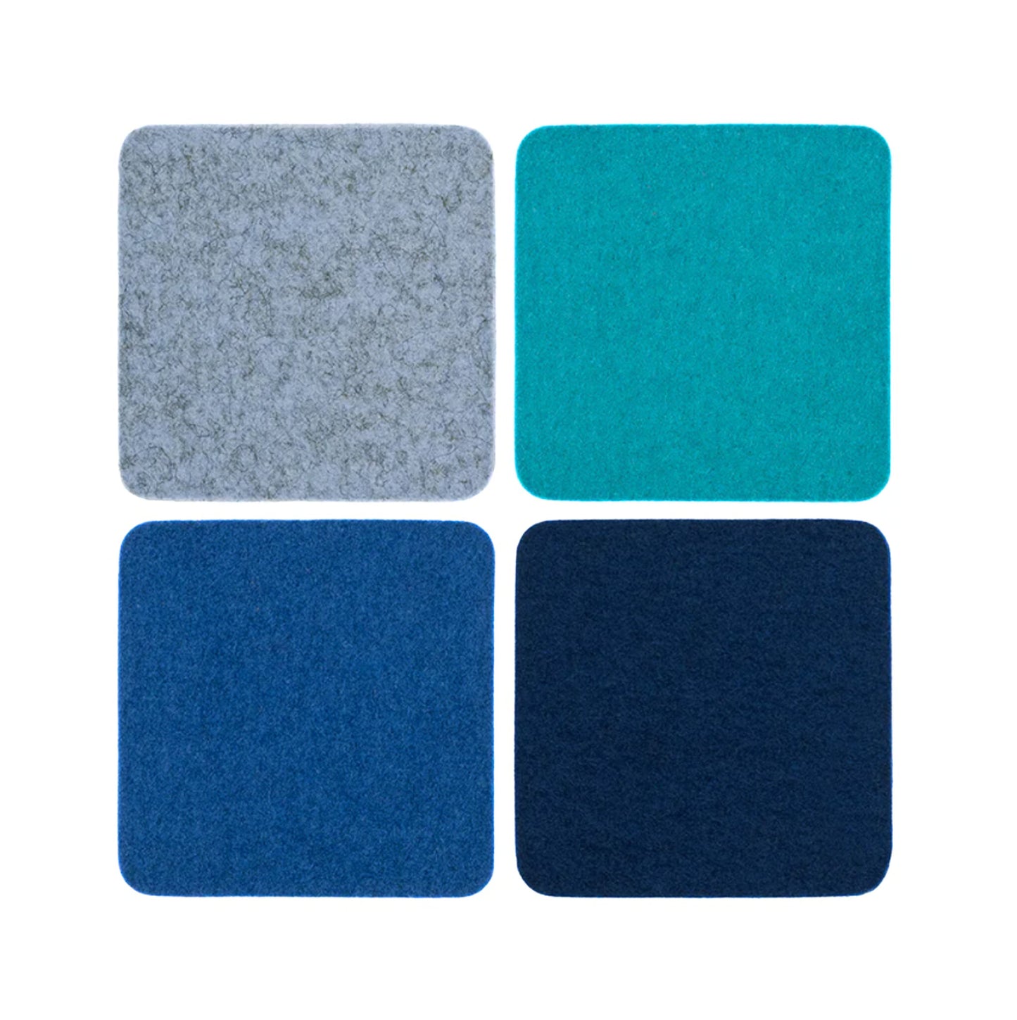 Square Felt Coaster Set