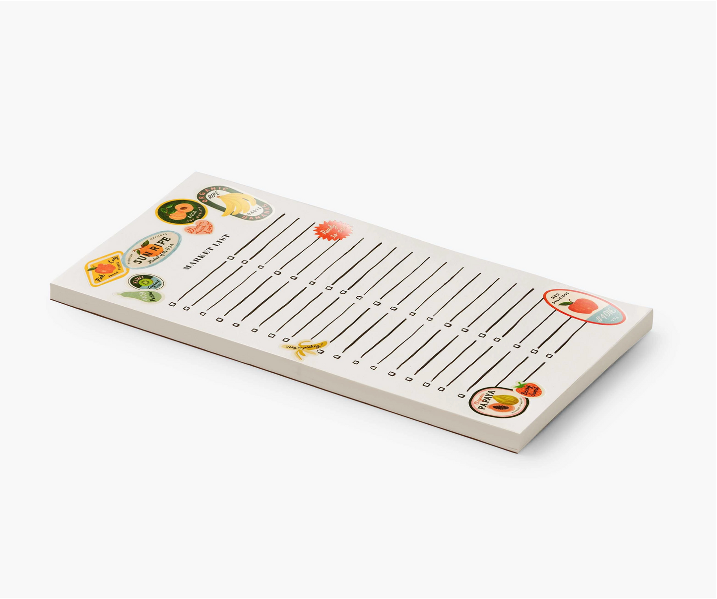 Fruit Stickers Notepad