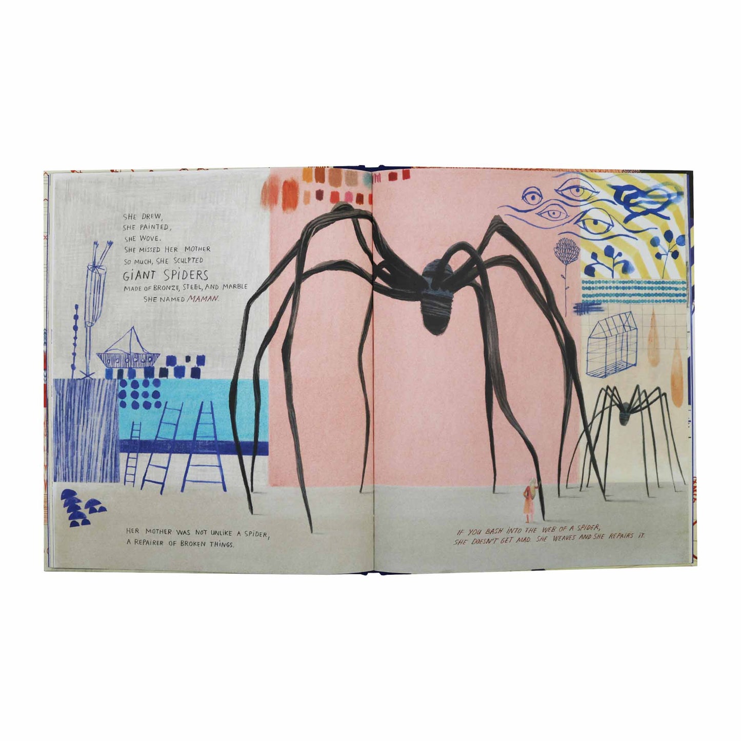 louise bourgeois made giant spiders and wasn't sorry