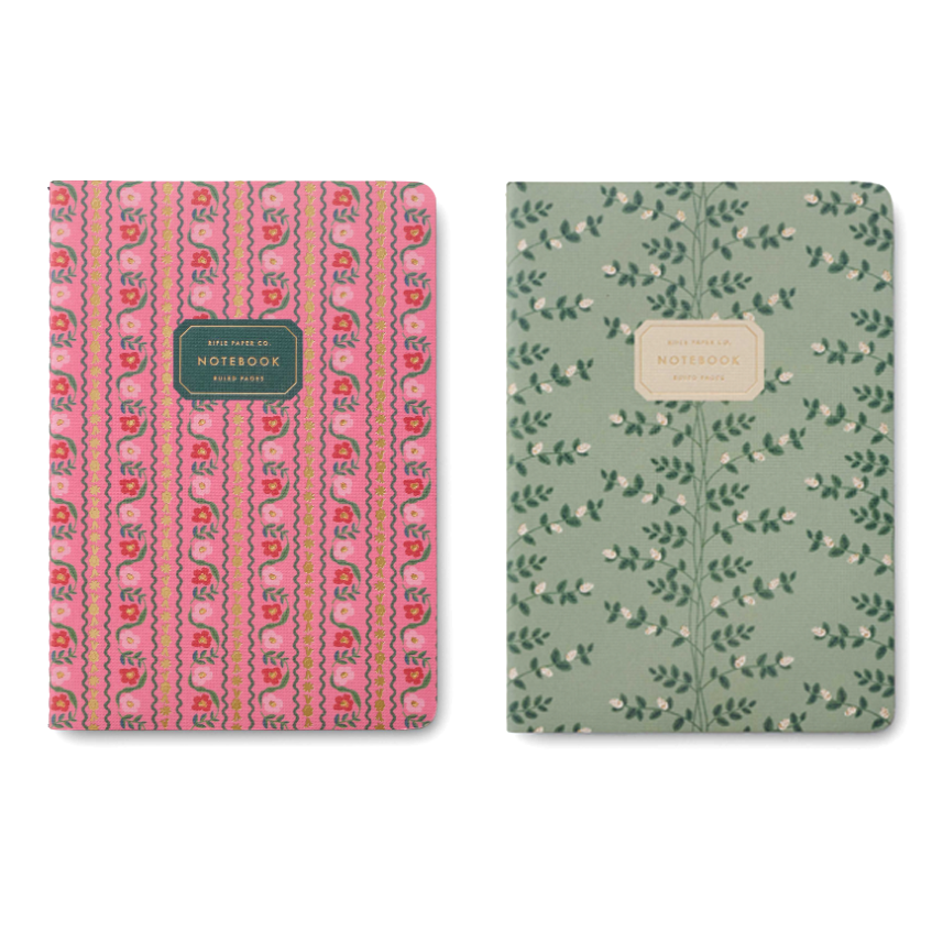 Dahlia Stitched Notebook Set