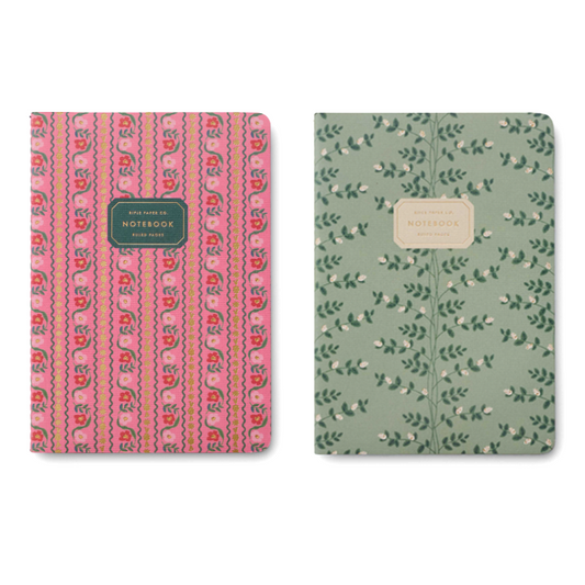 Dahlia Stitched Notebook Set