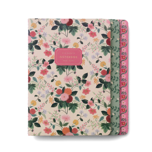 Dahlia Stitched Notebook Set