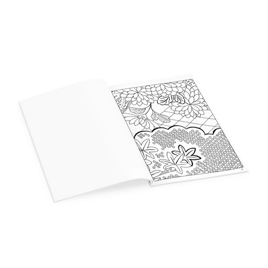 Japanese Decorative Designs Coloring Book