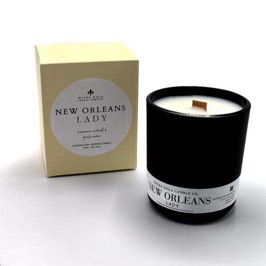 New Orleans Lady Candle