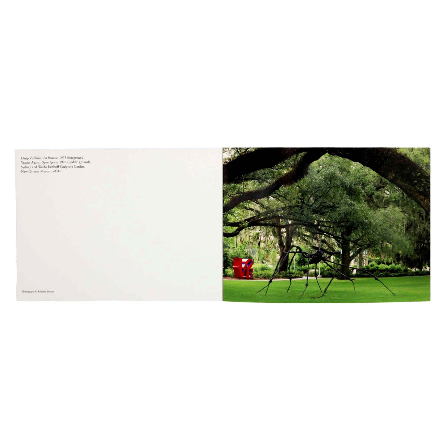 NOMA Sculpture Garden Postcard Book