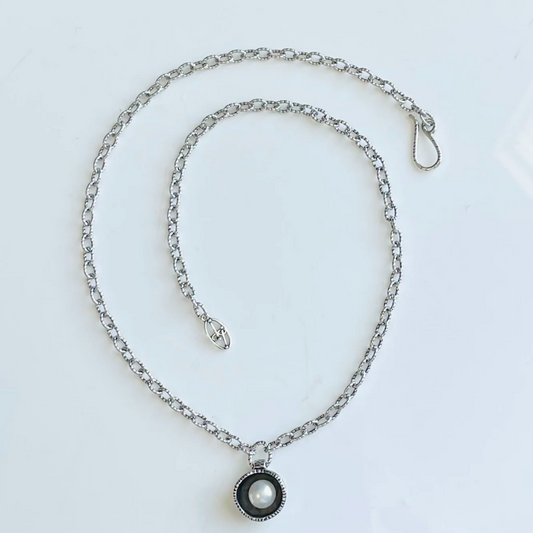 Forged Cup Necklace