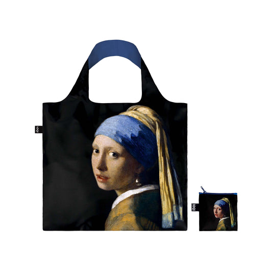 Johannes Vermeer Girl with a Pearl Earring Tote Bag