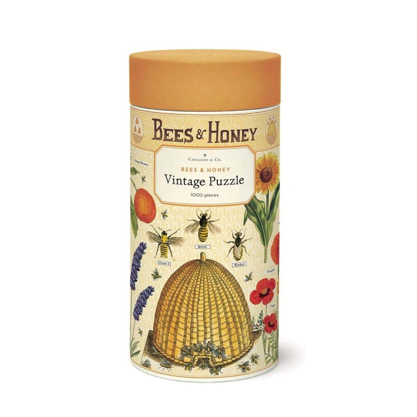 Bees & Honey Vintage Puzzle