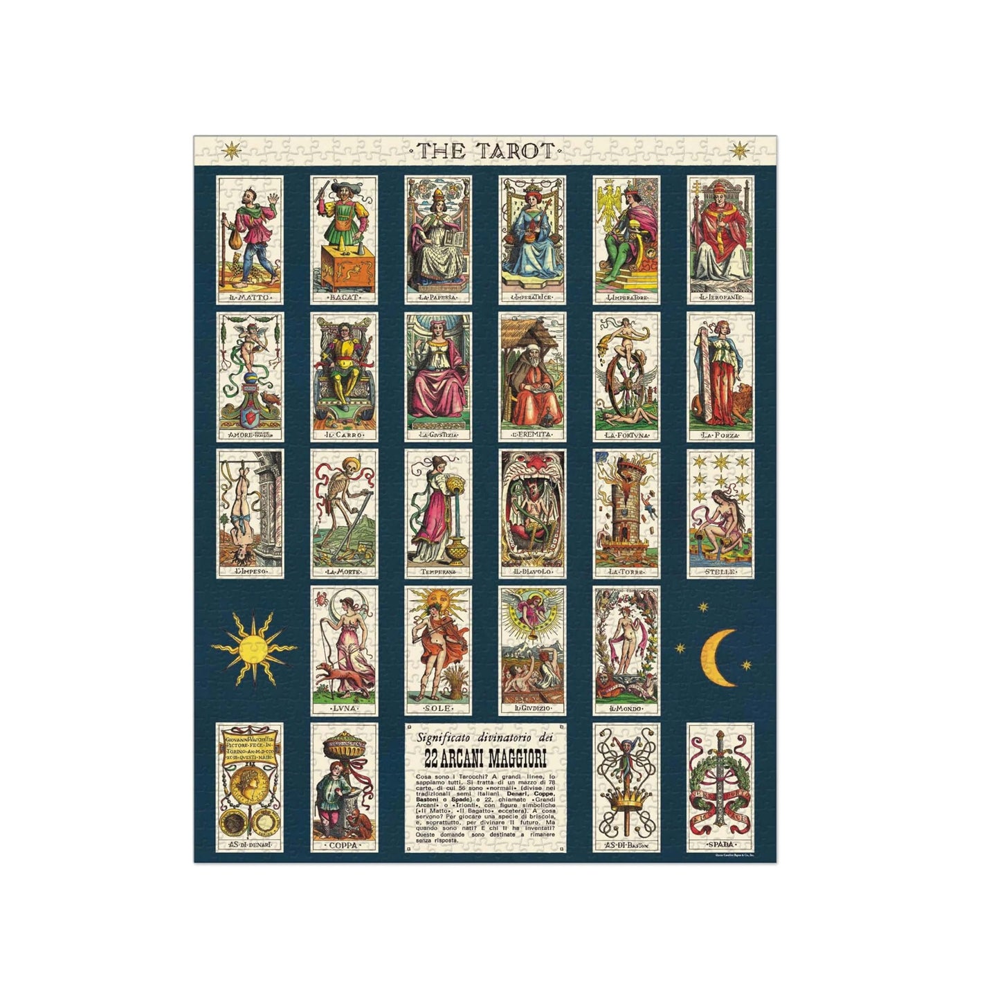 Tarot Card Vintage Puzzle