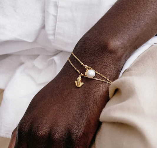 Frog Charm Bracelet