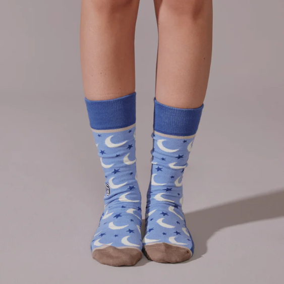 Crescent Moon Socks