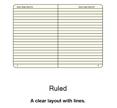 A5 Hardcover Ruled Notebook