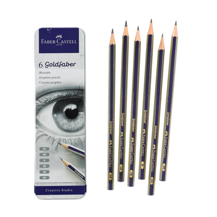 Goldfaber Graphite Pencil Set of 6