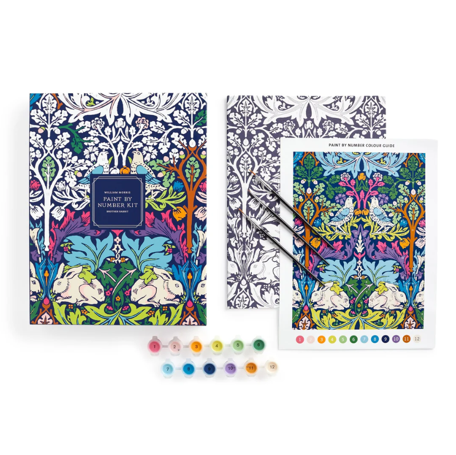William Morris Brother Rabbit Paint By Number Kit