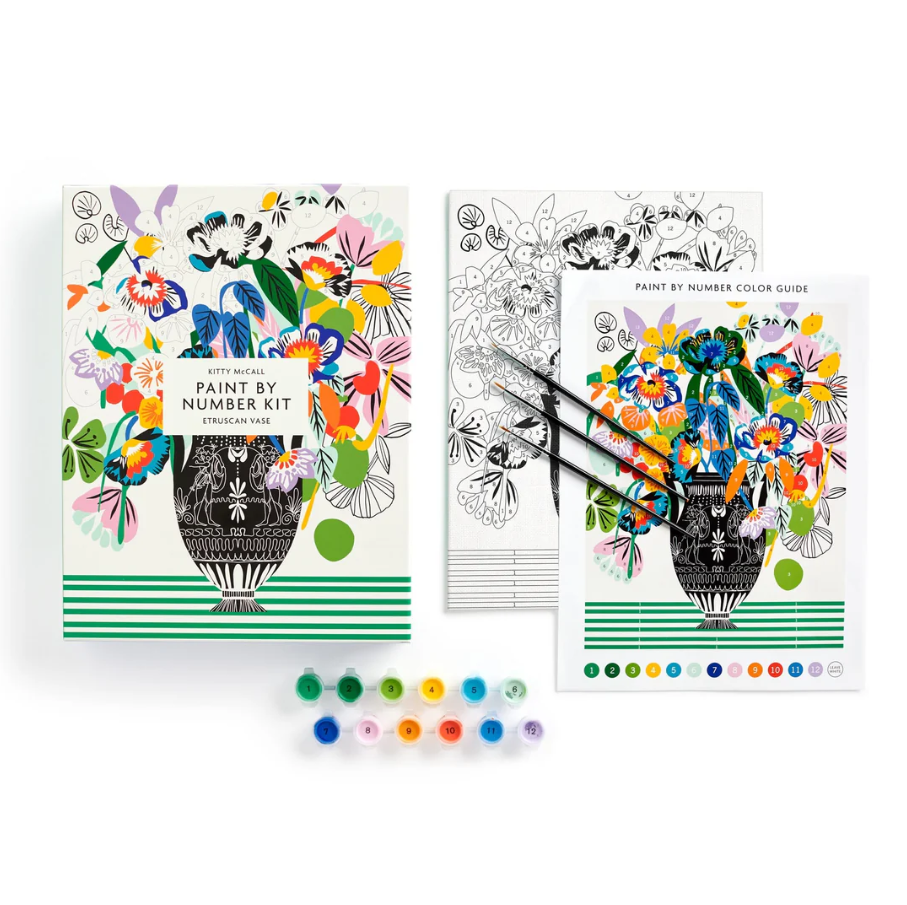 Kitty McCall Etruscan Vase Paint By Numbers Kit
