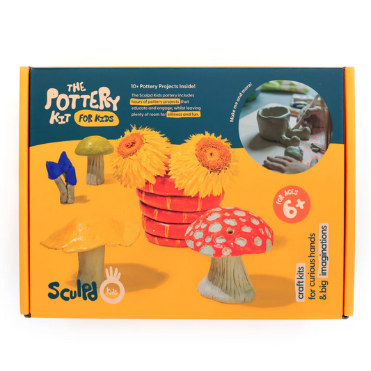 Kids Home Pottery Craft Kit