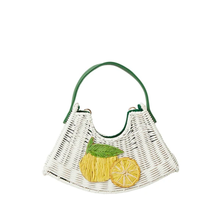 Tati Crescent Bag Lemon