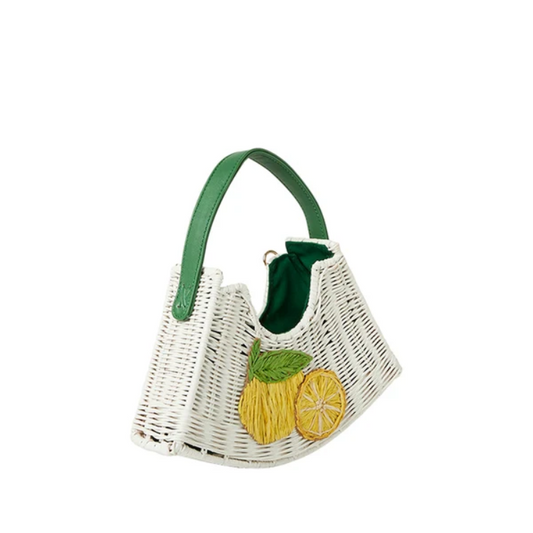 Tati Crescent Bag Lemon