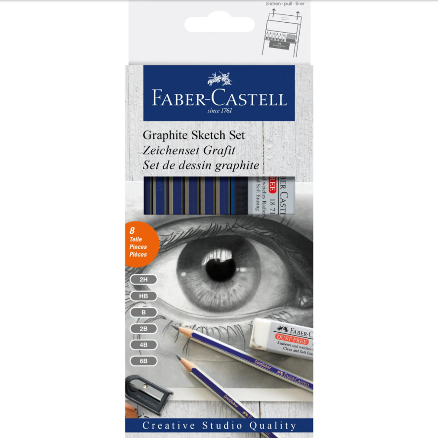Graphite Sketch Set For Beginners