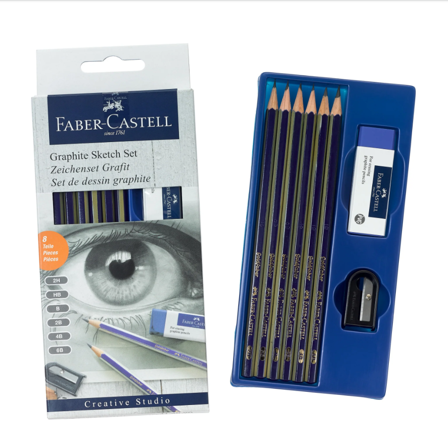 Graphite Sketch Set For Beginners