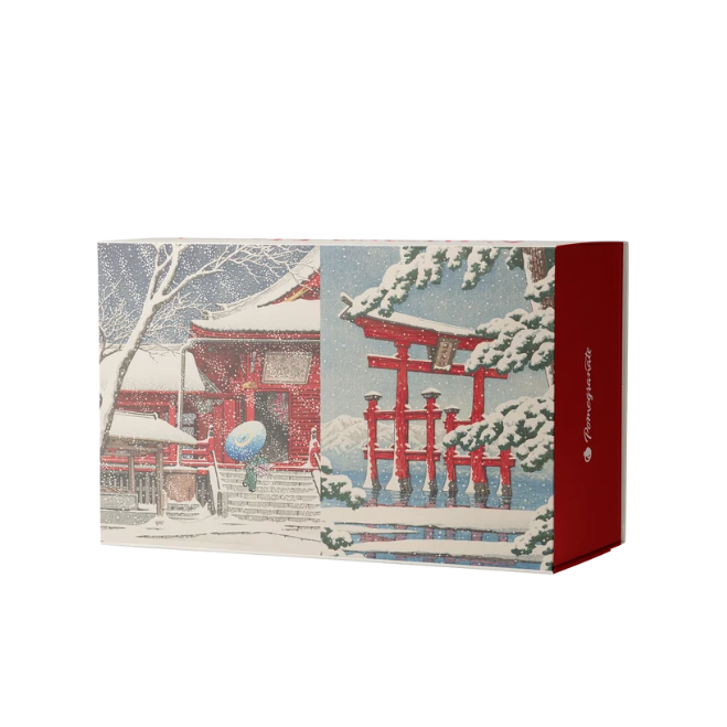 Kawase Hasui Snowfall Double Sided Puzzle