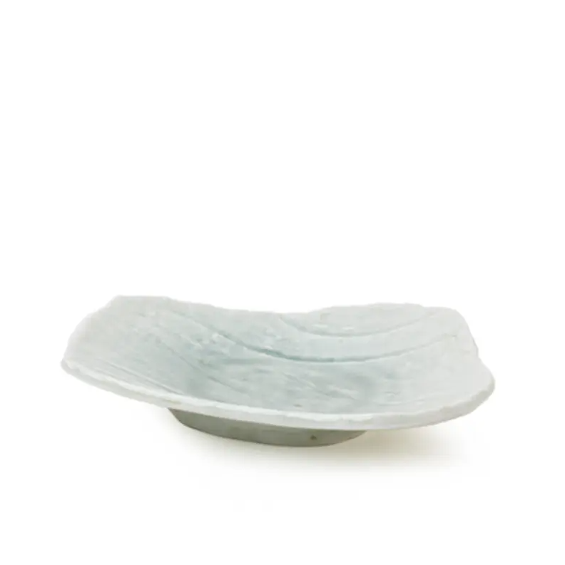 Coral Blue Plate 8.5"