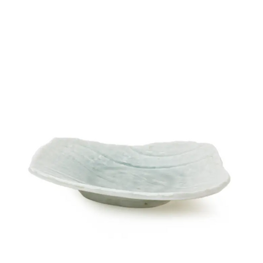 Coral Blue Plate 8.5"