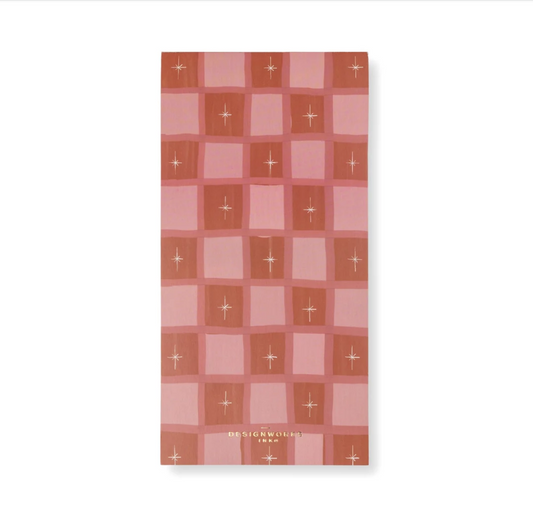 Iris Floral List Pad