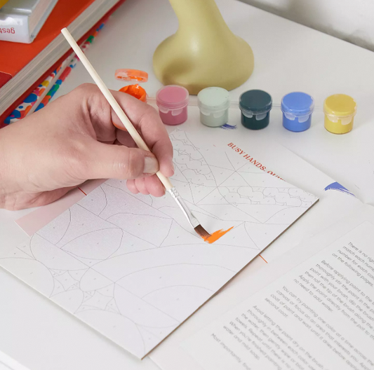 Geometric Paint By Number Kit