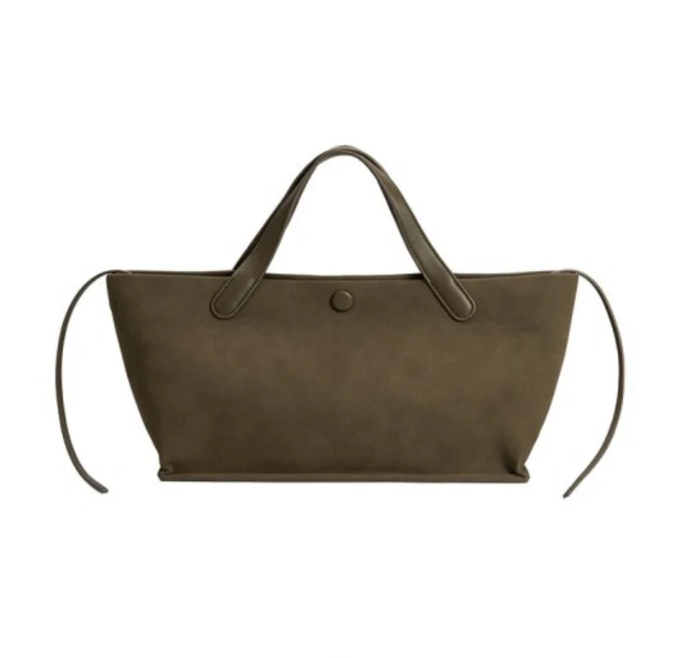 Jill Suede Tote Bag