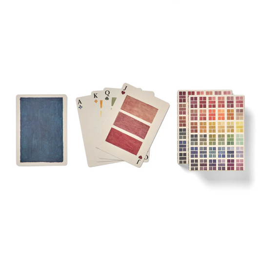 Watercolor Swatches Two Deck Playing Cards