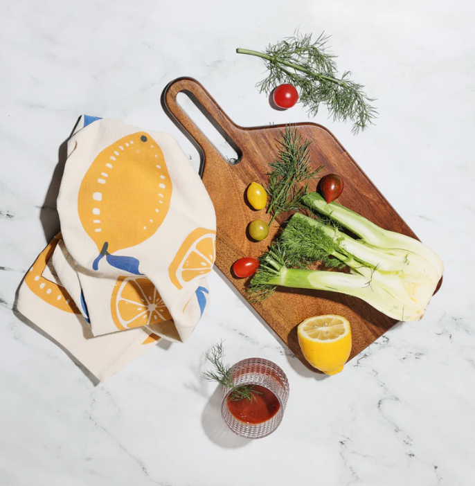Lemon Tea Towel