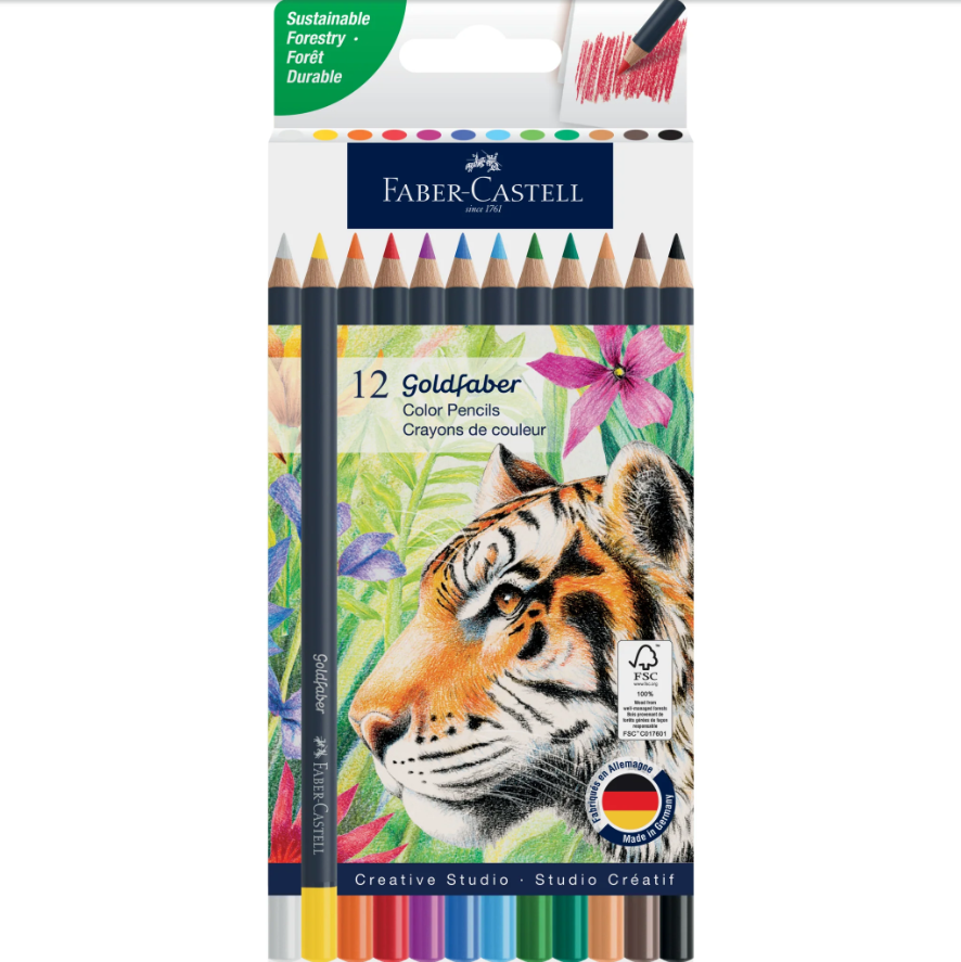 Goldfaber Color Pencils Set of 12