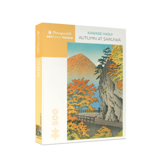 Kawase Hasui Autumn at Saruiwa Puzzle